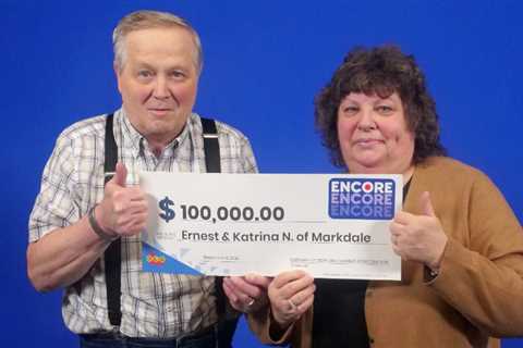 I won $100,000 on the lottery after thinking my ticket was worth $100 – I had it tucked in my..