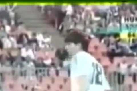 Watch Lionel Messi get red card 40 SECONDS into Argentina debut – 17 years before World Cup final..