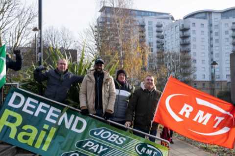 Fresh 48-hour rail strikes spark chaos on roads as Christmas getaway begins