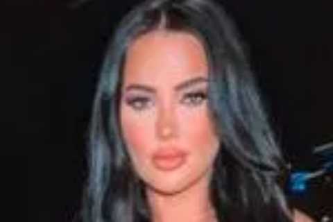 Towie’s Yazmin Oukhellou goes braless in very daring jumpsuit in Dubai