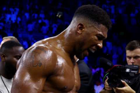 Anthony Joshua told he’s at a career ‘crossroads’ and ‘can’t afford another loss’ if he wants to..