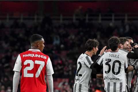 Arsenal 0 Juventus 2: Gunners score TWO own goals but look toothless in attack as Nketiah struggles ..