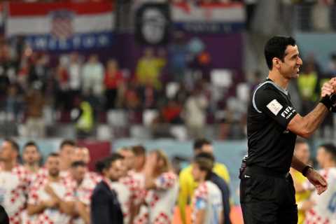 World Cup fans mock Gianni Infantino as Fifa chief spotted wearing CUSTOM Adidas trainers with his..