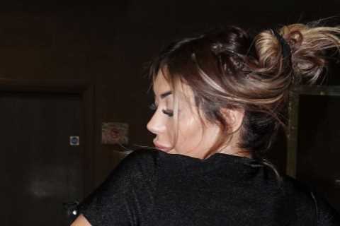 Geordie Shore’s Chloe Ferry shows off huge thigh tattoo in tiny thong bikini