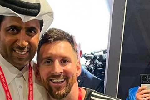 PSG chief confirms he will open talks with Lionel Messi over contract extension after Argentina..
