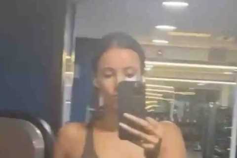 Love Island host Maya Jama shows off incredible figure in tight-fitting gym gear