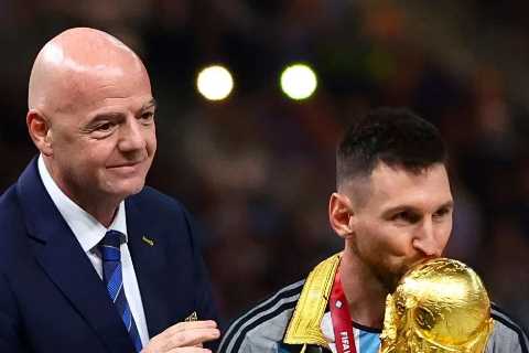 Lionel Messi’s bisht cost just £1,650 and Qatari tailor made two in different sizes in case Hugo..