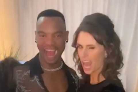 Strictly star shocks professional partner with her dirty dancing after sinking four cocktails at..