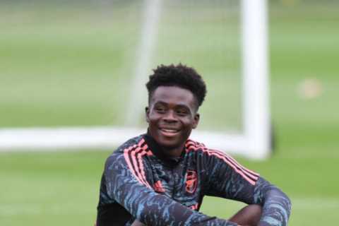 Arsenal to push on with Bukayo Saka contract extension talks and want winger to sign new deal..