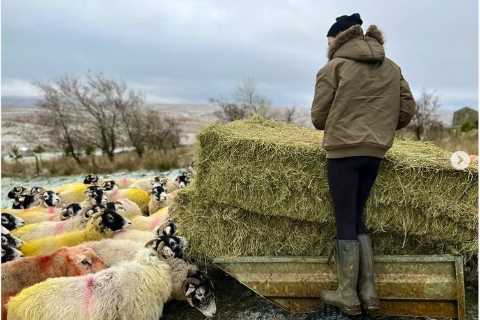 Amanda Owen fans all say the same thing as Our Yorkshire Farm star posts update fron snowy Ravenseat