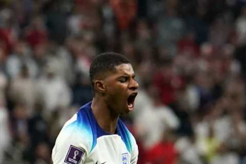 Man Utd name five World Cup stars in starting XI to face Burnley including Rashford and draft in..