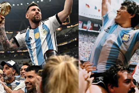 Lionel Messi says Diego Maradona ‘inspired Argentina from heaven’ in emotional post after World Cup ..