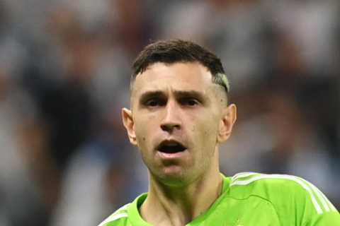 Emiliano Martinez branded ‘biggest son of a b**** in football’ by former France star and Pamela..