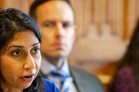 Home Sec Suella Braverman is considering housing asylum seekers in cruise ships after £5M-a-day..