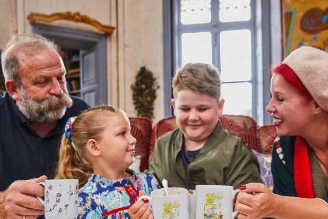Escape to the Chateau’s Dick Strawbridge ‘told to leave Angel behind’ after their wedding