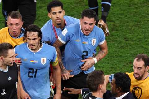 Edinson Cavani and fellow Uruguay stars could face ‘6-month BAN’ from FIFA over behaviour following ..