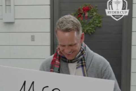 Watch Rory McIlroy and Luke Donald combine for hilarious Love Actually remake to tease Ryder Cup in ..