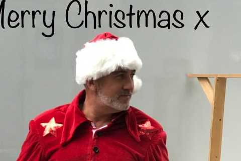 Paul Hollywood turns into a sexy Santa as he sends Christmas message to Bake Off fans