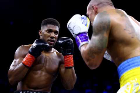 Anthony Joshua warned off fighting Deontay Wilder next by boxing legend following consecutive..