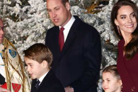 Kate Middleton and Prince William will be weighed after Christmas lunch by King Charles as part of..