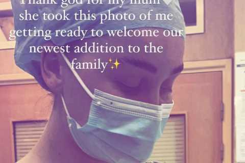 Ex On The Beach star gives birth to third baby after being ‘struck down with illness’
