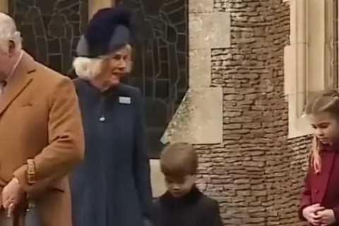 Prince Louis captures royal fans’ hearts in sweet moment with Queen Camilla – did you spot it?
