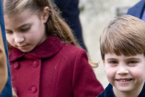 Prince Louis steals the show at Sandringham Christmas walk as delighted crowds shower him with gifts