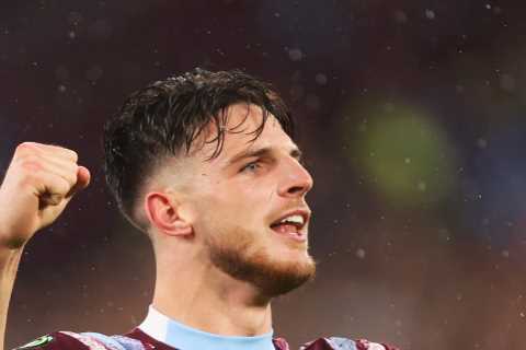 Chelsea leading race for Declan Rice transfer ahead of Man Utd as his old club target swoop from..