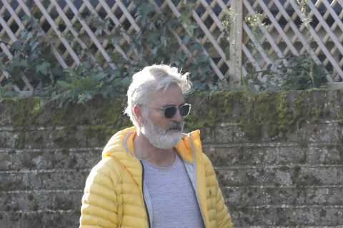 EastEnders legend is unrecognisable with huge beard and grey hair 19 years after quitting fame to..