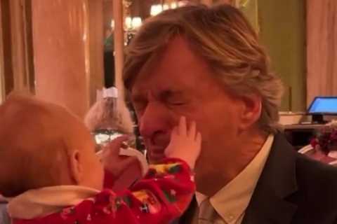 Richard Madeley dotes on adorable baby grandson Bodhi in sweet Christmas moment