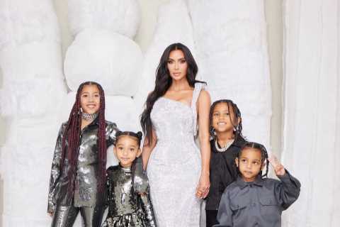 Kim Kardashian’s daughter North, 9, is almost as tall as famous mom in sky-high stilettos for new..