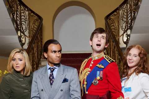 Who is in the cast of Prince Andrew: The Musical on Channel 4?