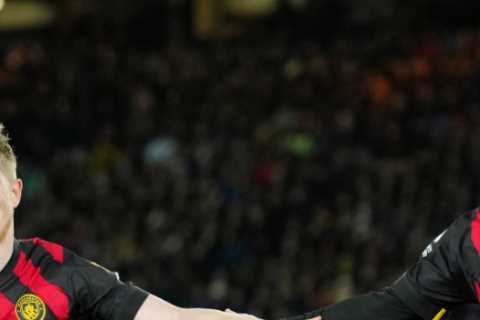 Leeds 1 Man City 3: Haaland hits double to reach TWENTY Prem goals already as City keep up pressure ..