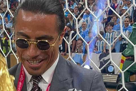 Salt Bae slammed for ‘lifting World Cup without playing a match’ after sharing another..