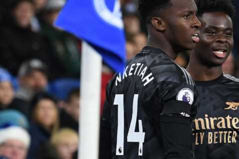 Bukayo Saka hails ‘amazing’ Arsenal and says he would have ‘bitten your hand off’ to be seven..