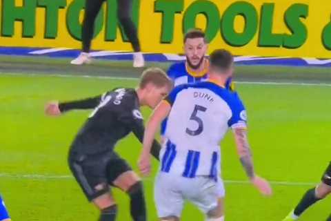 Martin Odegaard sends three Brighton stars for a hotdog as stunned Rio Ferdinand leads praise for..