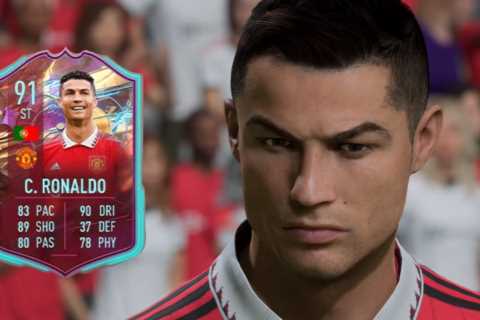 Ronaldo’s FIFA 23 rating slashed after departure from Manchester United