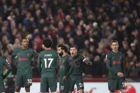 Furious Jurgen Klopp slams match officials for Liverpool’s big loss at Brentford and compares them..