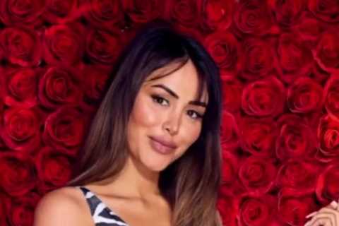 Marnie Simpson shows off her incredible weight loss in dramatic before and after zebra print bikini ..