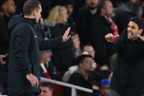 Mikel Arteta slammed for touchline rage against Newcastle as fans call for Arsenal manager to be..