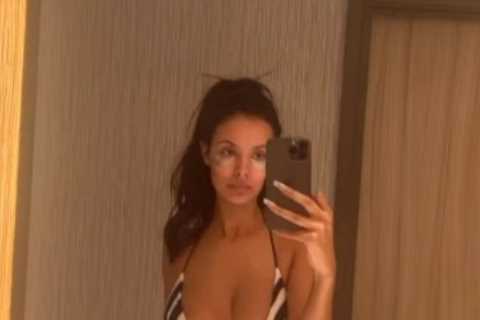 Love Island host Maya Jama looks incredible in barely-there bikini ahead of new series launch