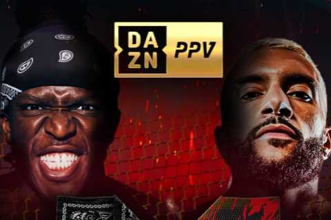 KSI vs Faze Temper: Date, UK start time, stream, TV channel and undercard for Misfits Boxing 004..