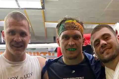 Tyson Fury’s ex-sparring partner to be drafted into Oleksandr Usyk’s camp despite almost being KOd..