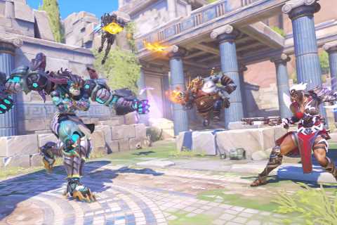 Overwatch 2 recreates the Battle for Olympus in free-for-all with seven popular heroes
