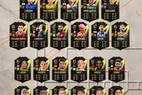 Team of the Week’s comeback doesn’t feature a 90+ player after World Cup