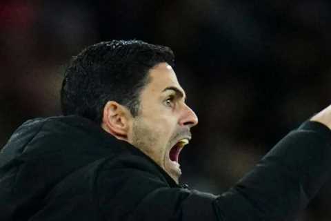 Arsenal boss Mikel Arteta accused of ‘acting like a clown for protesting every decision’ in..