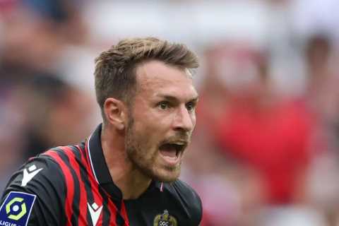 Aaron Ramsey returns to Nice after extended break as ex-Arsenal ace struggled to come to terms with ..
