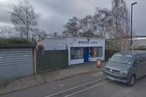 Where is the Bridge Cafe in The Apprentice and is it real?