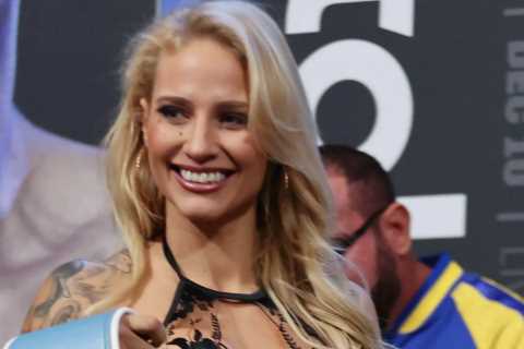 Ebanie Bridges’ sexy snaps REMOVED by Instagram as boxer and OnlyFans model rages ‘get a f***ing..