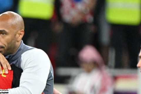 Arsenal icon Thierry Henry ‘wants to return to management with Belgium despite deal being worth..